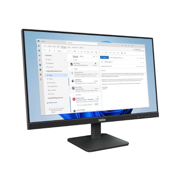 Màn hình LCD Lenovo ThinkVision S24-4e 23.8 inch| 100Hz | IPS | HDMI | VGA