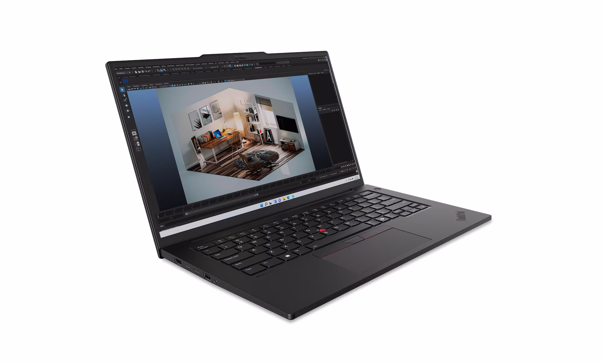 Máy tính xách tay Lenovo ThinkPad P14s Gen 5 T Intel core Ultra 7 155H | 32GB | 512GB | NVIDIA RTX500 4GB | No OS | 3 Yrs | 21G20053VA