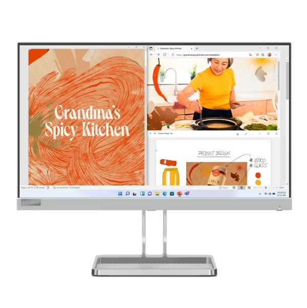 Màn hình Lenovo L25e-40 67ADKAC4VN màu bạc (24.5Inch | Full HD | 4ms | 75Hz | VA)