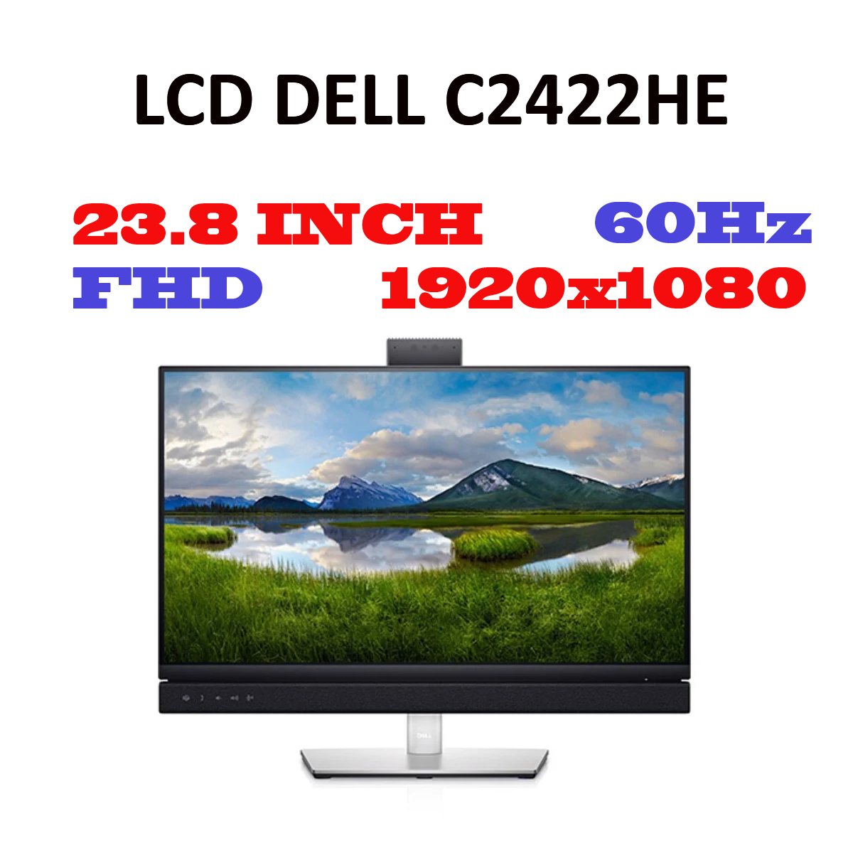 Màn hình máy tính Dell C2422HE 23.8 inch FHD (23.8 inch | FHD | IPS | 60Hz | 8ms)