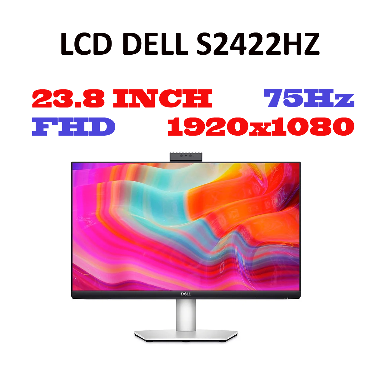 Màn hình Dell S2422HZ 23.8' Wide LED (1920 x 1080 | IPS | 75Hz | 4 ms)