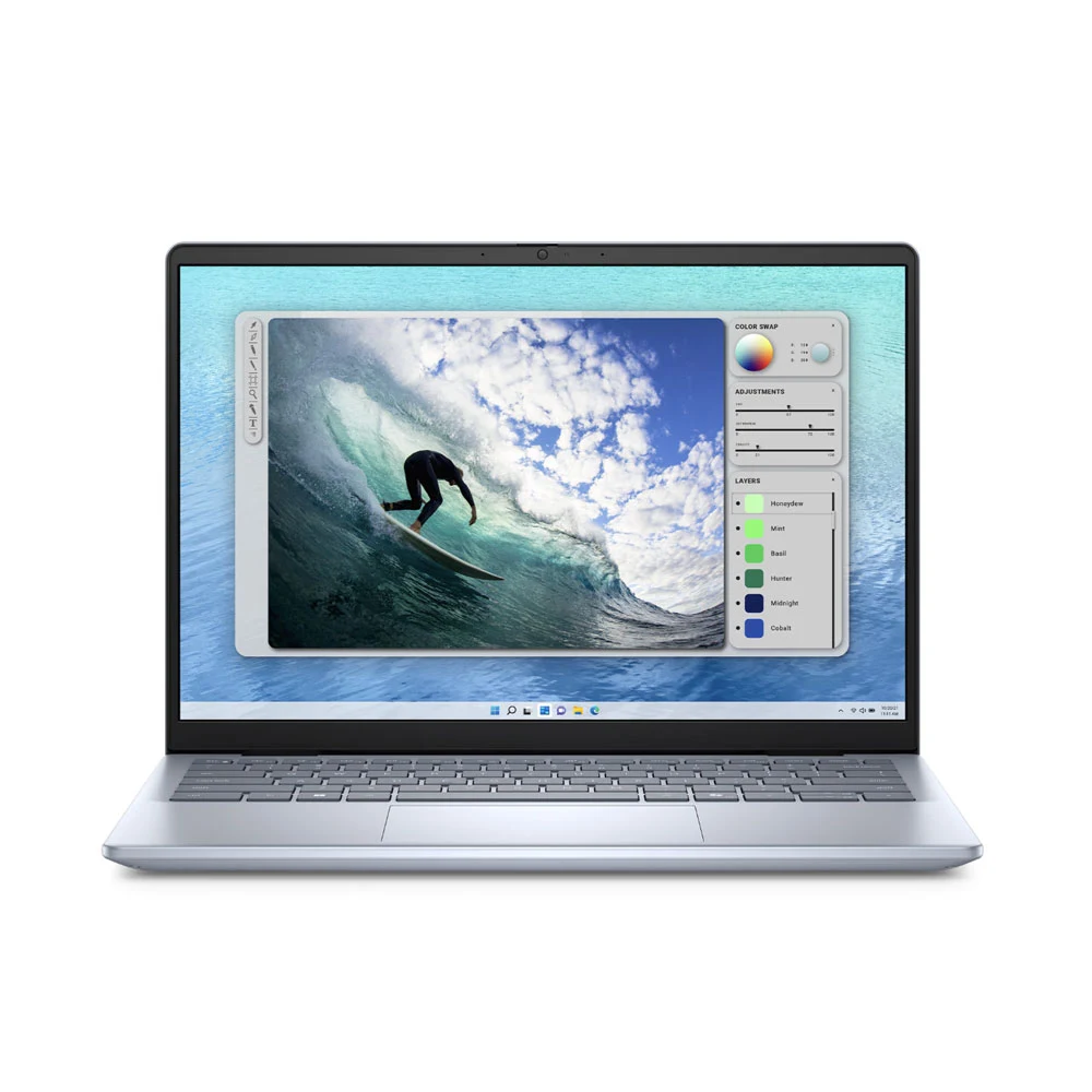 Laptop Dell Inspiron 5440 i5-1334U | 16GB RAM | 512 SSD | 14.0FHD | FP | LED_KB | XANH NDY5V1