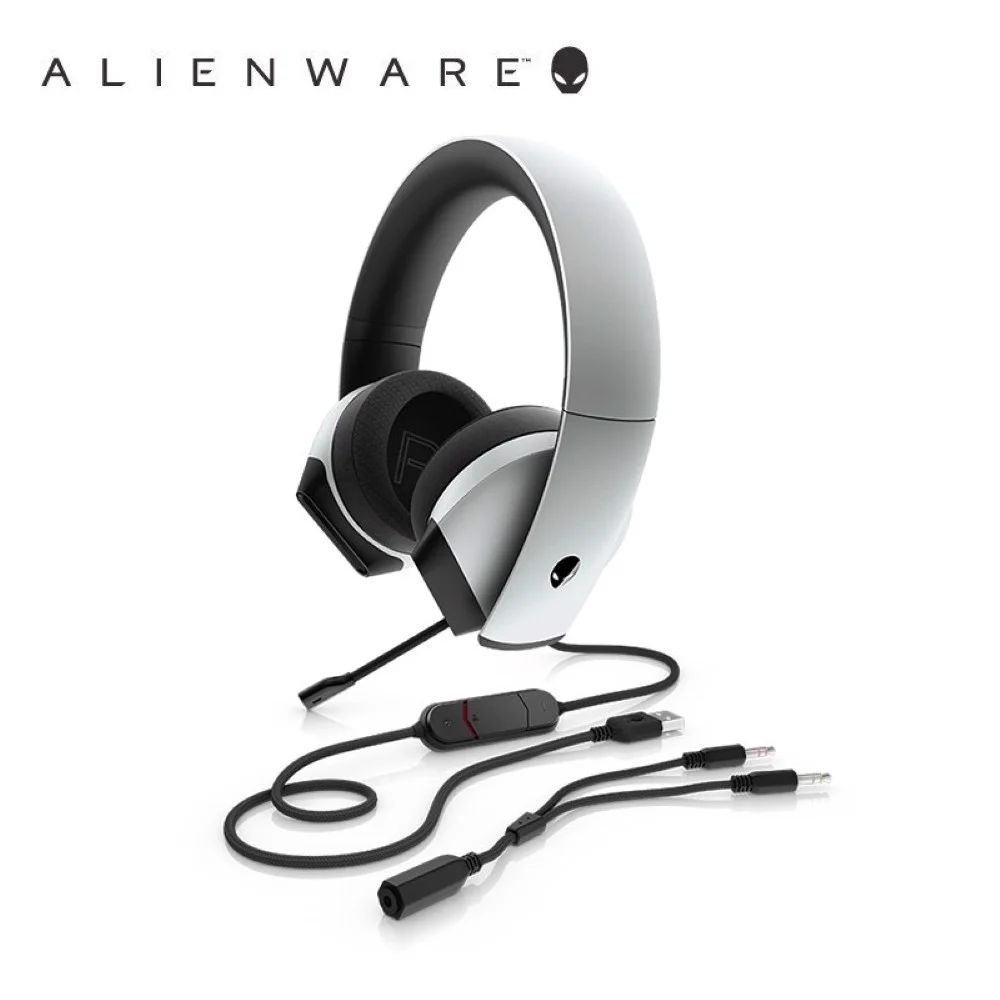 Tai nghe Dell Alienware 510H 7.1 Gaming Headset, Xám, 1Y WTY_AW510H