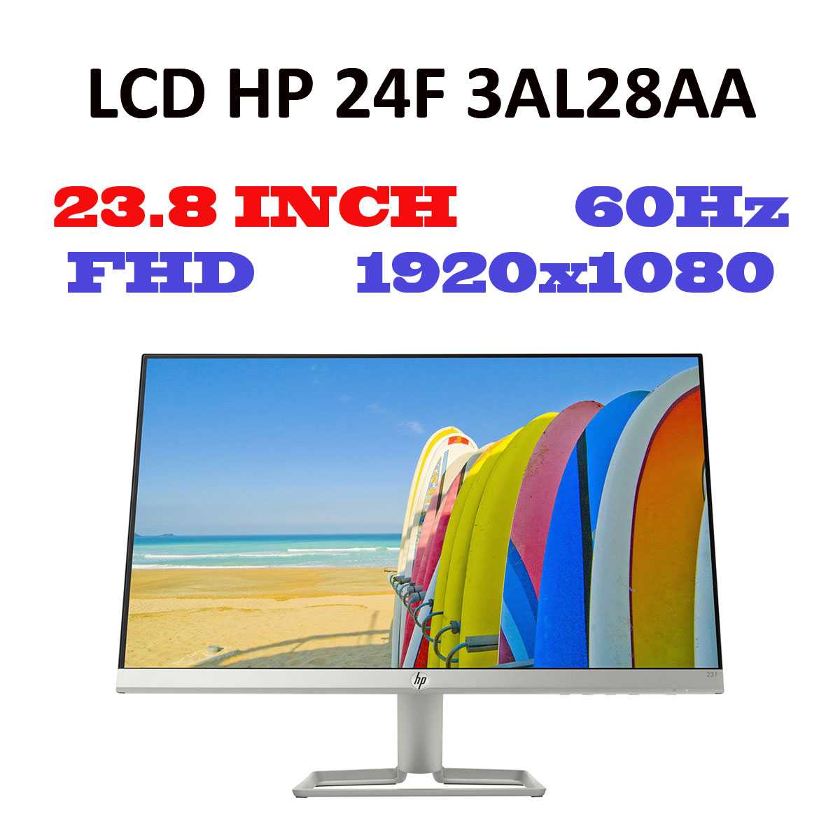 Màn hình HP 24F 3AL28AA 23.8Inch IPS