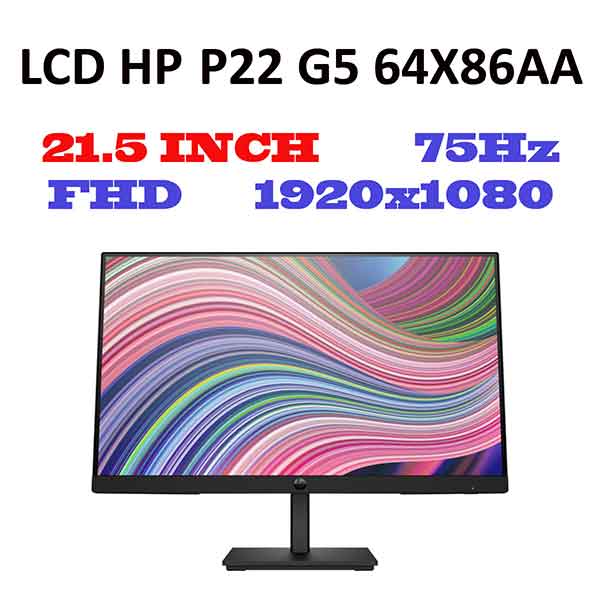 Màn hình máy tính HP P22 G5 21.5inch (64X86AA)