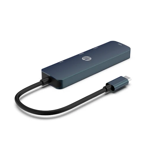 Bộ chia HP DHC-CT203 5 in 1 (USB-C to HDMI+USB-A+SD+TF) - (8YJ85AA) 